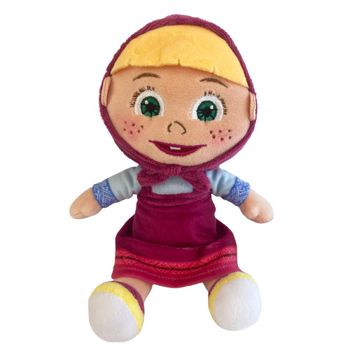 (Mis 1) MASHA E ORSO (Masha) Peluche seduto 18cm…x96